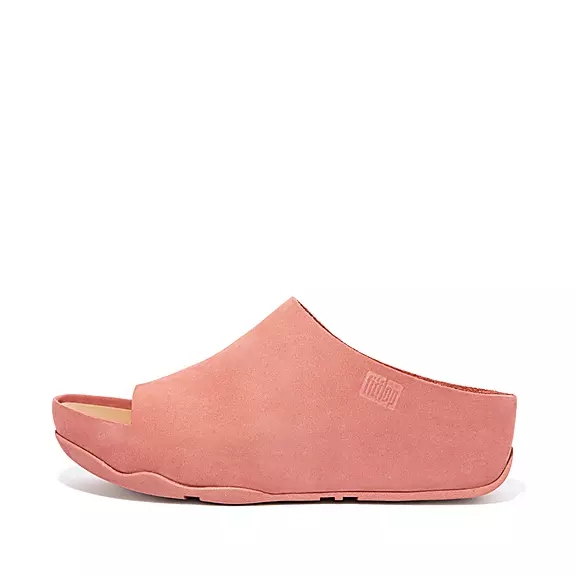 FitFlop SHUV Nubuck Badesandaler Lyserød | 20956206