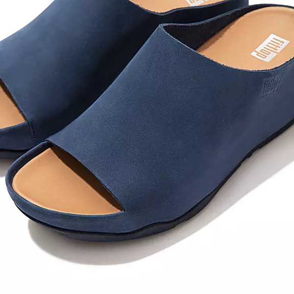 FitFlop SHUV Nubuck Badesandaler Mørkeblå | 40402349