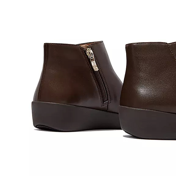 FitFlop SUMI Ruskind Ankelstøvler Brune | 23980888
