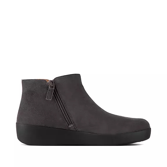 FitFlop SUMI Ruskind Ankelstøvler Grå | 27517231