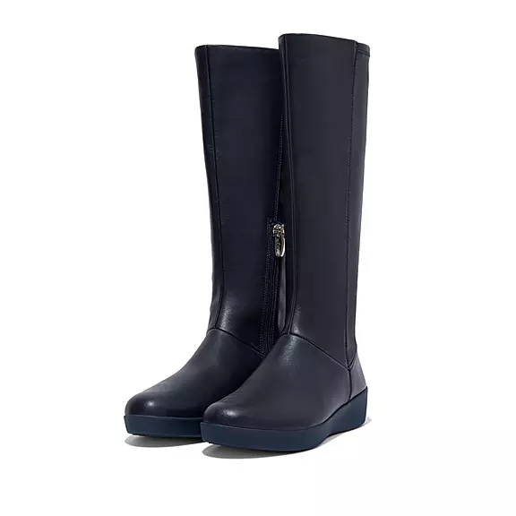FitFlop SUMI Stretch Knee-High Støvler Mørkeblå | 29970422