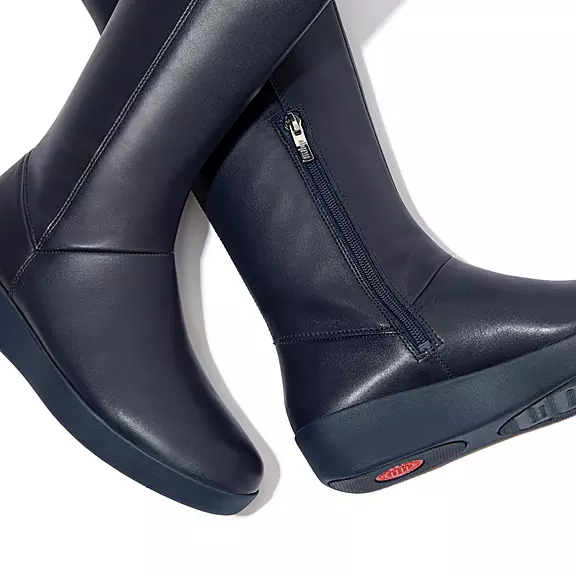 FitFlop SUMI Stretch Knee-High Støvler Mørkeblå | 29970422