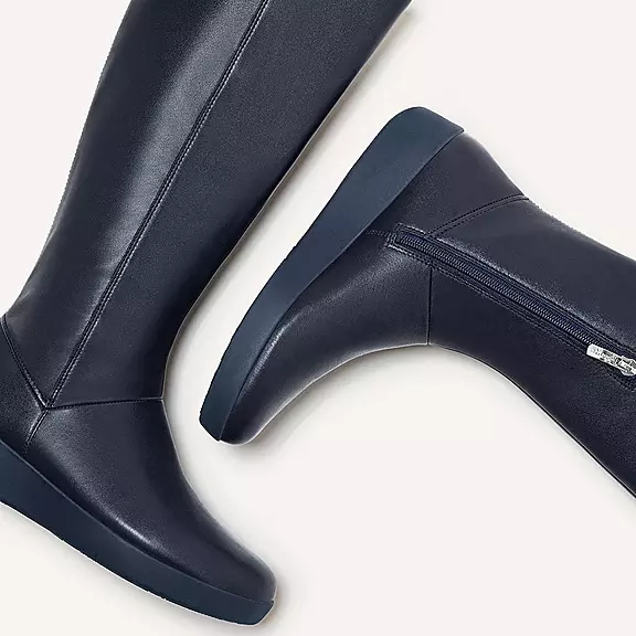 FitFlop SUMI Stretch Knee-High Støvler Mørkeblå | 29970422