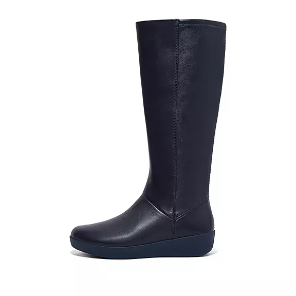 FitFlop SUMI Stretch Knee-High Støvler Mørkeblå | 29970422