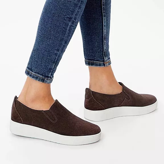 FitFlop SUPERSKATE Loafers Brune | 23757658