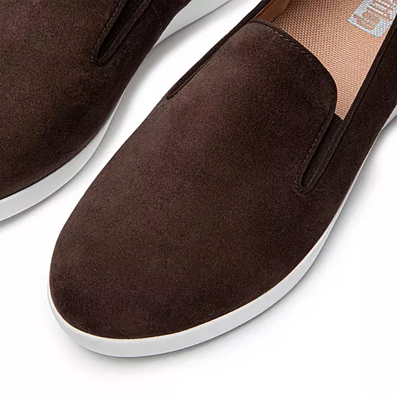 FitFlop SUPERSKATE Loafers Brune | 23757658