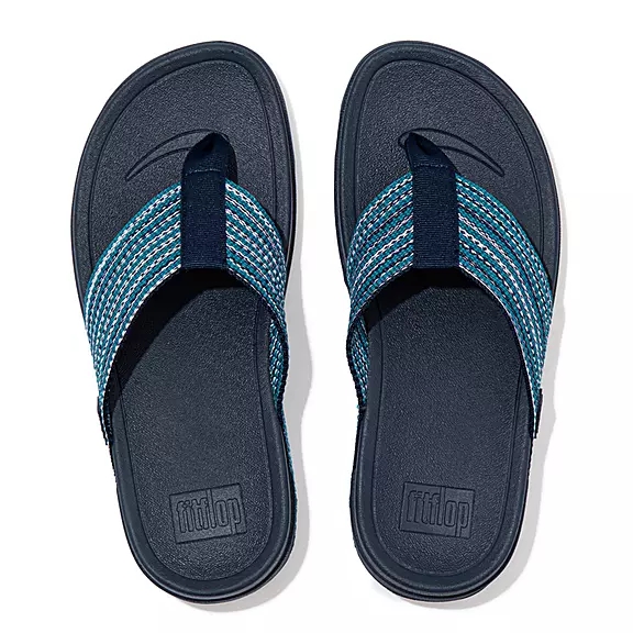 FitFlop SURFA Sandaler Med Tåstolpe Mørkeblå | 92012437