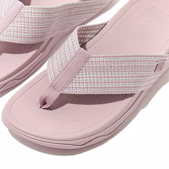 FitFlop SURFA Webbing Sandaler Med Tåstolpe LyseLilla | 25497267