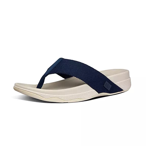 FitFlop SURFER Mens Sandaler Med Tåstolpe Mørkeblå | 75606663