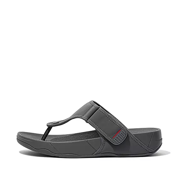 FitFlop TRAKK II Strand-Resistant Sandaler Med Tåstolpe Grå | 34398814