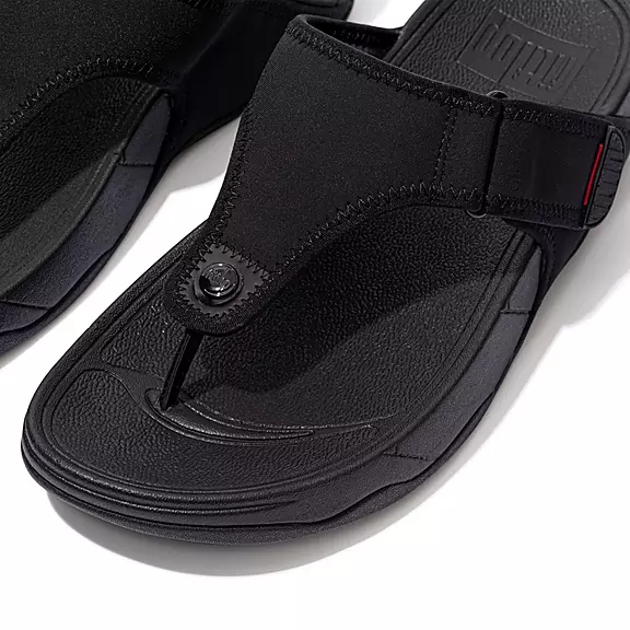 FitFlop TRAKK II Strand-Resistant Sandaler Med Tåstolpe Sort | 86569298