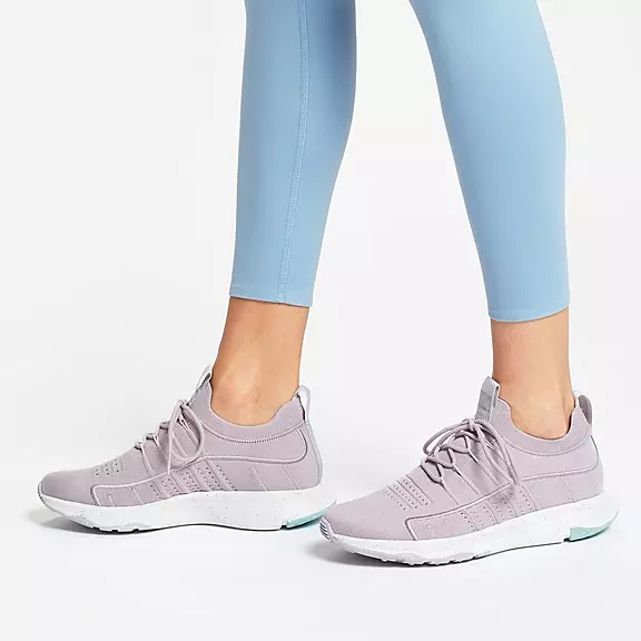 FitFlop VITAMIN FF E01 Knit Sports Sneakers LyseLilla | 24768166