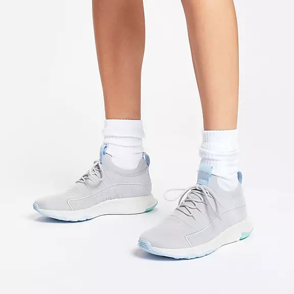 FitFlop VITAMIN FF E01 Knit Sports Sneakers Grå | 89403777
