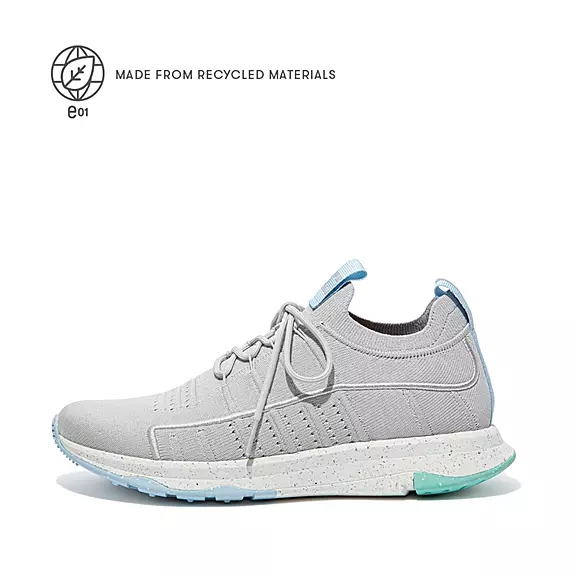 FitFlop VITAMIN FF E01 Knit Sports Sneakers Grå | 89403777