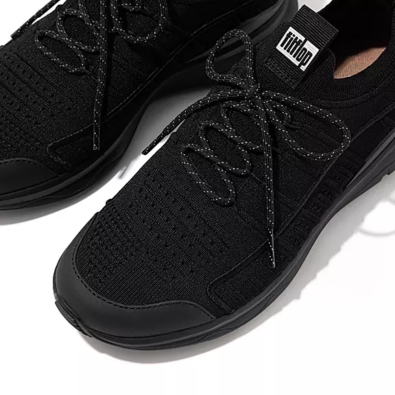 FitFlop VITAMIN FF Knit Sports Sneakers Sort | 48054402