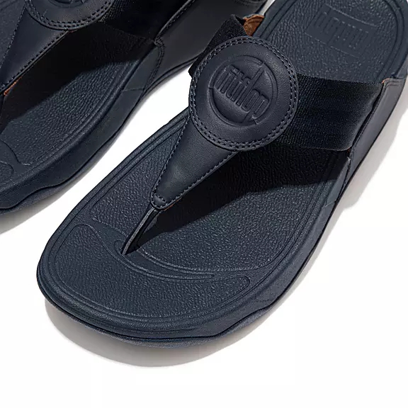 FitFlop WALKSTAR Webbing Sandaler Med Tåstolpe Mørkeblå | 67124368