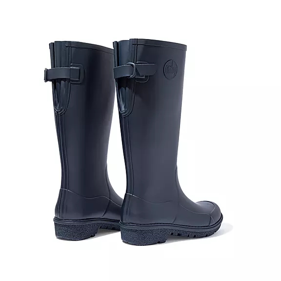 FitFlop WONDERWELLY Høje Gummistøvler Mørkeblå | 89483185