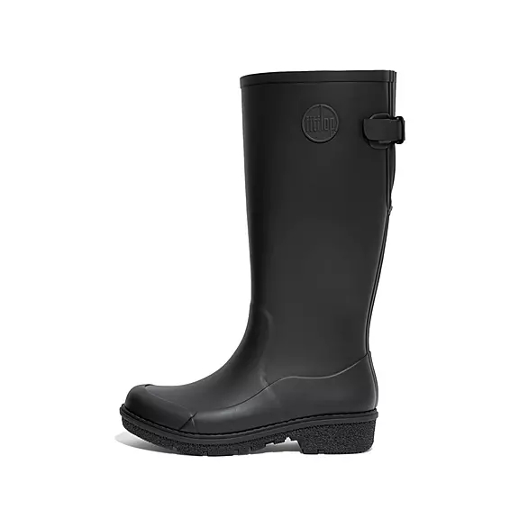 FitFlop WONDERWELLY Høje Gummistøvler Sort | 73682996